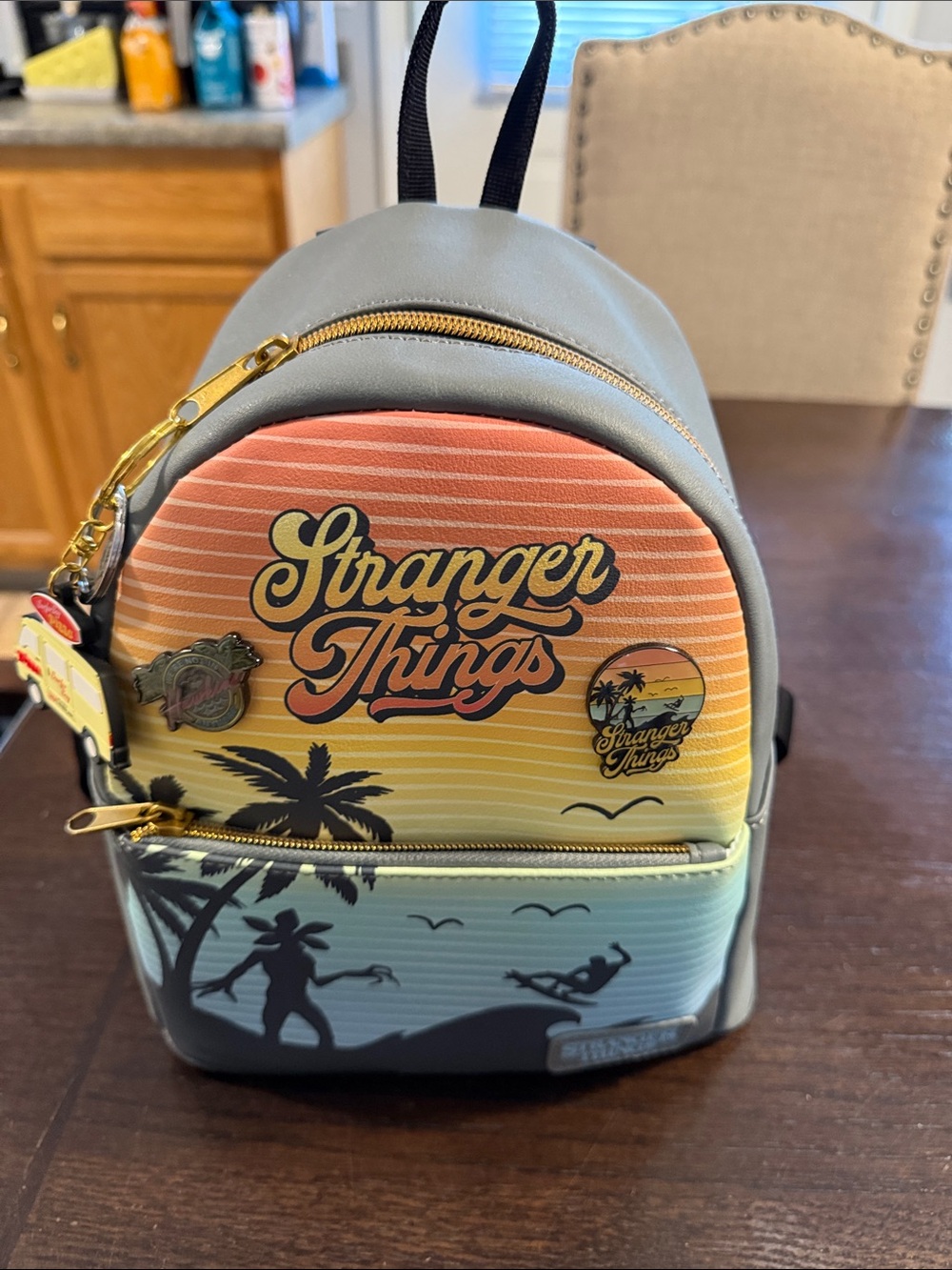 Funko Stranger Things Mini Backpack with Pins